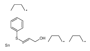 3-phenylsulfanyl-3-tributylstannylprop-2-en-1-ol Structure