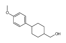 [4-(4-methoxyphenyl)cyclohexyl]methanol Structure