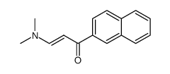 3-(dimethylamino)-1-(naphthalen-2-yl)prop-2-en-1-one Structure