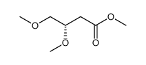 methyl (3S)-3,4-dimethoxy-butanoate Structure