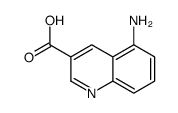 5-aminoquinoline-3-carboxylic acid Structure