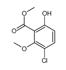 Methyl 3-chloro-6-hydroxy-2-methoxybenzoate Structure