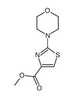 methyl 2-morpholinothiazole-4-carboxylate Structure