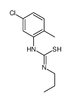 1-(5-chloro-2-methylphenyl)-3-propylthiourea Structure
