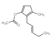 2-hexen-1-yl cyclopentanyl acetate结构式