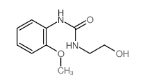 Urea,N-(2-hydroxyethyl)-N'-(2-methoxyphenyl)-结构式