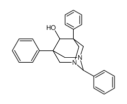 2,5,7-Triphenyl-1,3-diazaadamantan-6-ol Structure