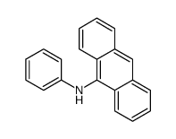 N-苯基-9-蒽胺结构式