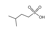 3-methyl-butane-1-sulfonic acid结构式