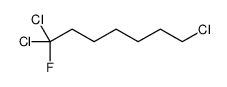 1,1,7-trichloro-1-fluoroheptane Structure