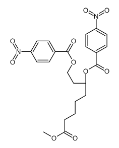 [(3S)-8-methoxy-3-(4-nitrobenzoyl)oxy-8-oxooctyl] 4-nitrobenzoate Structure