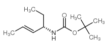 Carbamic acid, (1-ethyl-2-butenyl)-, 1,1-dimethylethyl ester, (S)- (9CI)结构式