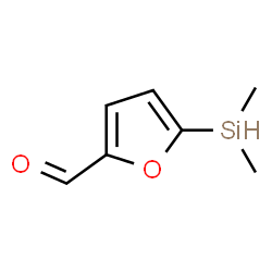 2-Furancarboxaldehyde, 5-(dimethylsilyl)- (9CI) Structure