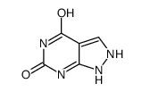 2H-Pyrazolo[3,4-d]pyrimidine-4,6(5H,7H)-dione structure