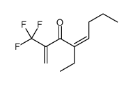 4-ethyl-2-(trifluoromethyl)octa-1,4-dien-3-one结构式
