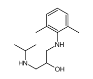1-(Isopropylamino)-3-(2,6-xylidino)-2-propanol结构式