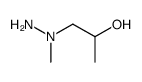 1-(N-methyl-hydrazino)-propan-2-ol结构式