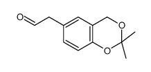 4H-1,3-Benzodioxin-6-acetaldehyde,2,2-dimethyl-(9CI) picture