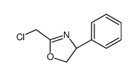 (4R)-2-(chloromethyl)-4-phenyl-4,5-dihydro-1,3-oxazole Structure