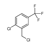 2-Chloro-5-trifluoromethylbenzyl chloride Structure