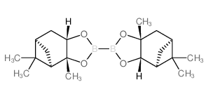 双(1S,2S,3R,5S)(+)-蒎烷二醇二硼酯结构式