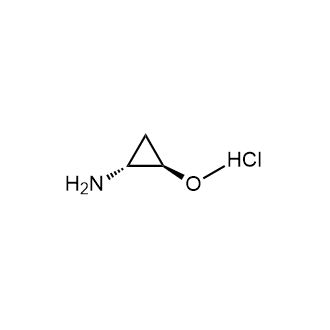 (1R,2R)-2-Methoxycyclopropanaminehydrochloride Structure