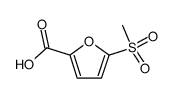 5-甲磺酰基呋喃-2-羧酸结构式