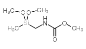 methyl [n-(dimethoxymethyl)silylmethyl]carbamate Structure