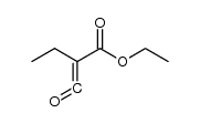 2-ethyl-3-oxo-acrylic acid ethyl ester Structure