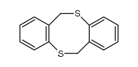 6H,12H-Dibenzo[b,f][1,5]dithiocin结构式