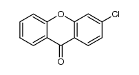 3-chloro-9H-xanthen-9-one结构式
