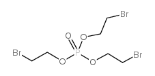 TRIS(2-BROMOETHYL)PHOSPHATE structure