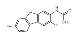 Acetamide,N-(3,7-difluoro-9H-fluoren-2-yl)-结构式