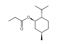 (-)-menthyl propionate Structure