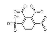 2,3,4-trinitrobenzenesulfonic acid结构式