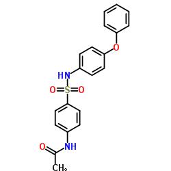 N-{4-[(4-Phenoxyphenyl)sulfamoyl]phenyl}acetamide Structure