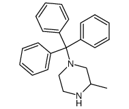 1-Trityl-3-Methylpiperazine structure