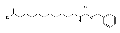 11-[(Benzyloxycarbonyl)amino]undecansaeure结构式