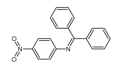 N-(diphenylmethylene)-4-nitroaniline结构式