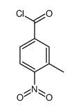 3-甲基-4-硝基苯甲酰氯结构式