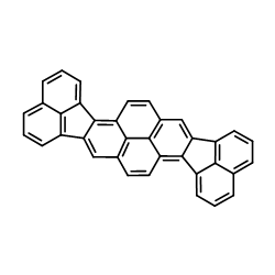 Diacenaphtho[1,2-a:1',2'-h]pyrene结构式