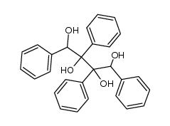 1,2,3,4-tetraphenyl-1,2,3,4-butanetetrol Structure