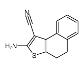 2-amino-4,5-dihydrobenzo[e][1]benzothiole-1-carbonitrile Structure