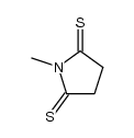 1-methyldithiosuccinimide结构式