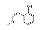 Phenol, 2-[(1Z)-2-methoxyethenyl]- (9CI)结构式