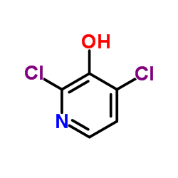 2,4-Dichloro-3-pyridinol Structure