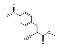 methyl 2-cyano-3-(4-nitrophenyl)prop-2-enoate Structure
