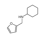 N-cyclohexyl-N-(2-furylmethyl)amine Structure