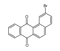 2-bromo-7,12-benz(a)anthraquinone结构式