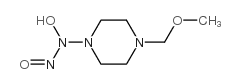 1-Piperazinamine,N-hydroxy-4-(methoxymethyl)-N-nitroso-(9CI)结构式